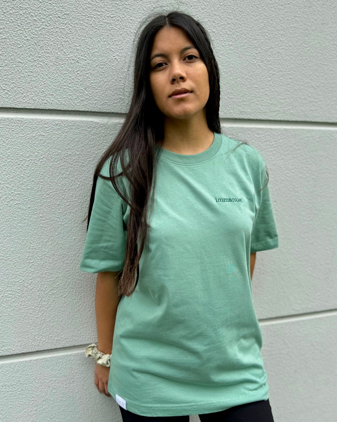 LIS | unisex Tee lang - grün